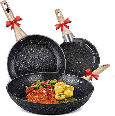 3 sartenes Grifucher 20/24/28cm 