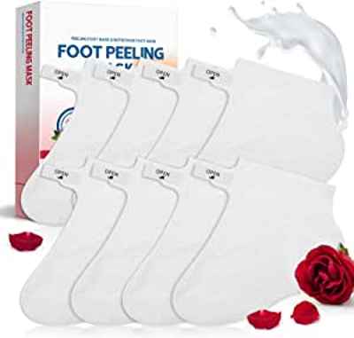  4 pares de calcetines exfoliantes e hidratantes 