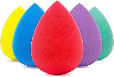 5 esponjas de maquillaje BEAKEY