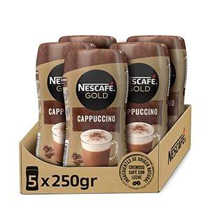 5 x 250grs NESCAFÉ GOLD CAPPUCCINO NATURAL