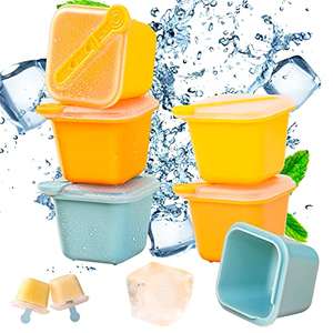 6 Moldes Para Helados Reutilizables