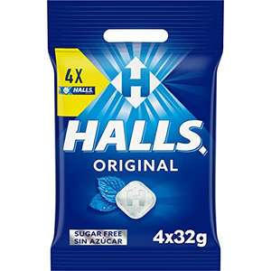 7 paquetes de halls eucalipto la unidad sale a 0,38