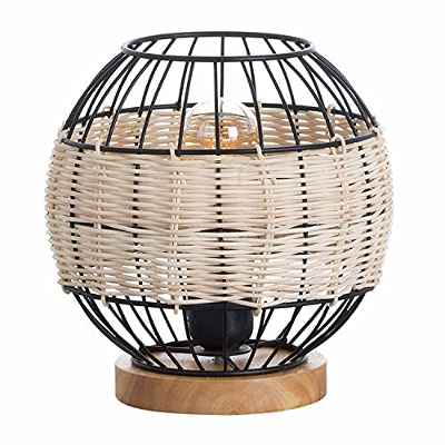 7H SEVENON Tai Lámpara, 40 W, Natural/Negro