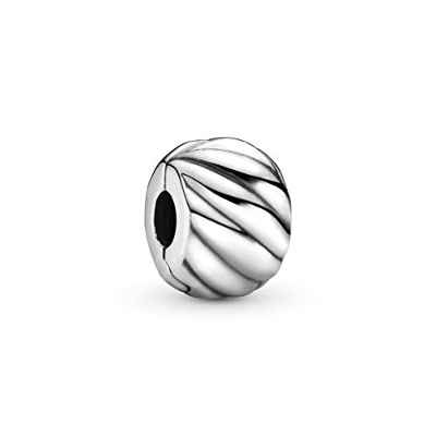 Abalorio Clip Pandora 791752 Mujer Charm Plata Plumas