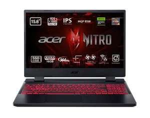 Acer Nitro 5 AN515-47 - 15.6" Full HD IPS 144Hz (AMD Ryzen 5-7535HS, 16GB RAM, 512GB SSD, NVIDIA, GeForce RTX 3050Ti, Sin Sistema Operativo)