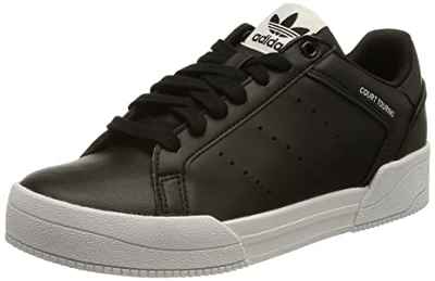 adidas Court Tourino, Sneaker Hombre, Core Black/Cloud White/Cloud White, 41 1/3 EU