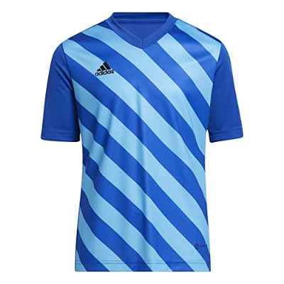 adidas ENT22 GFXJSYY T-Shirt, Unisex Kids, Team Royal Blue/App Sky Rush, 910A
