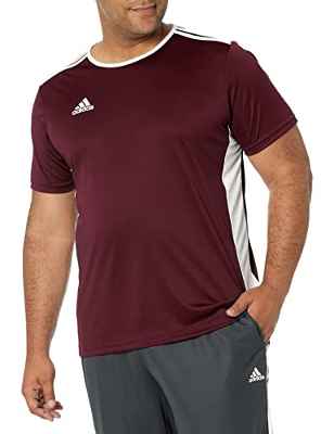 adidas Entrada 18 JSY T-Shirt, Hombre, Power Red/White, XL