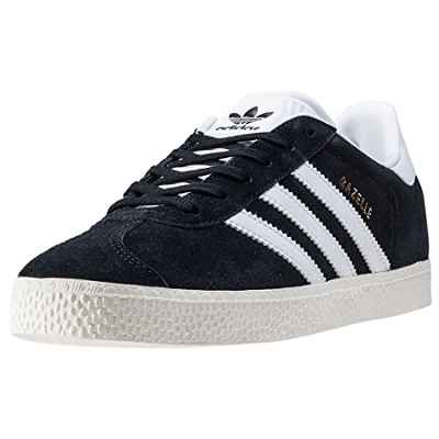 adidas Gazelle, Zapatillas Unisex Niños, Negro (Core Black/Ftwr White/Gold Metallic), 29 EU