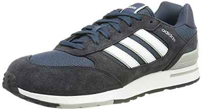 adidas Run 80s, Zapatillas de Running Hombre, AZMATR/FTWBLA/Tinley, 42 2/3 EU