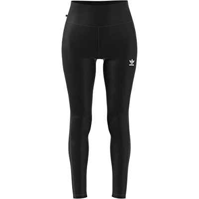 adidas Tights Leggings, Brown Green, 36 Women's