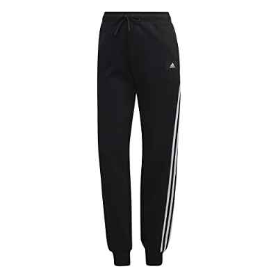 adidas W FI 3S Reg Pnt Pants, Women's, Black, L