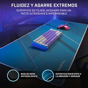 Alfombrilla para Ratón Gaming XXL, Superficie de Tela Medidas 960x400x3mm