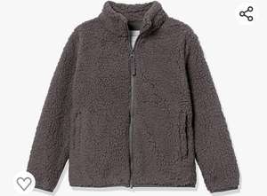 Amazon Essentials Chaqueta de Forro Polar Sherpa con Cremallera Completa Niña (Varias tallas y colores)