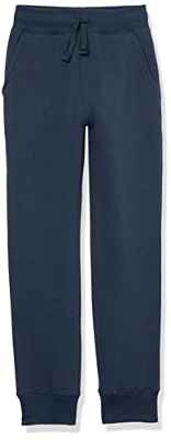 Amazon Essentials - Pantalón de chándal con forro polar para niño, Azul (Navy), US XXL (EU 158 CM)