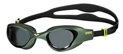 Arena The One Gafas de Natación, Unisex Adulto, Verde (Smoke/Deep Green/Black), talla única