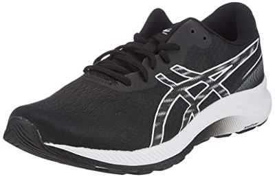 Asics Gel-Excite 9, Running Shoe Hombre, Black/White, 42 EU