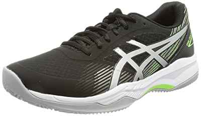 ASICS Gel-Game 8 Clay/OC, Zapatillas de Running Hombre, Black Pure Silver, 47 EU