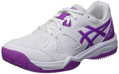 ASICS Gel-Padel Pro 5 GS, Sneaker, White/Deep Ocean, 37.5 EU