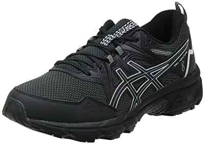 Asics Gel-Venture 8, Zapatos para Correr Hombre, Negro (Black/White), 42 EU