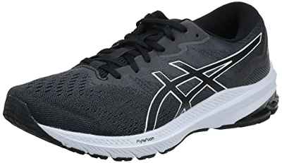 Asics GT-1000 11, Road Running Shoe Hombre, Black/White, 42 EU