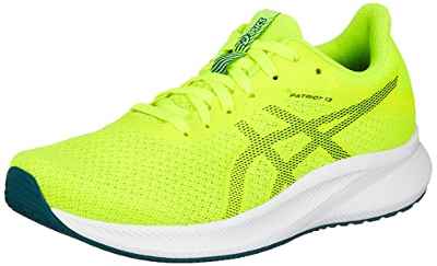 Asics Patriot 13, Zapatilla Hombre, Safety Yellow/Velvet Pine, 46.5 EU
