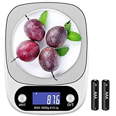 Báscula digital de cocina Bobicon de acero inoxidable