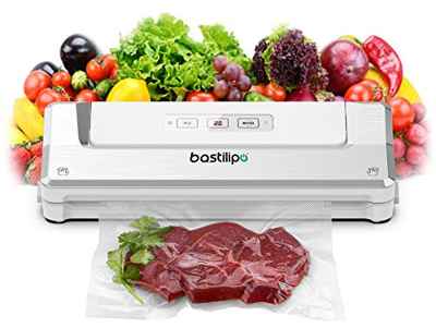 Bastilipo - EV50-B Envasadora de vacío con potencia de succión: >4,5 (L/min) - Tubos de succión semi-industrial