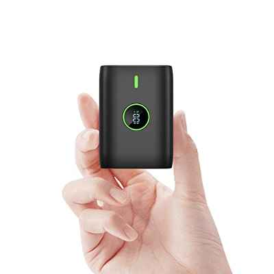 Bateria Externa Carga Rapida 10000mAh,PD 22.5W Power Bank con Pantalla LED, Salida 12V,Mini Bateria Externa Movil con USB c,Adecuado para etc.