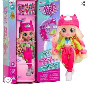 Bebés Llorones S2 Hannah | Muñeca Fashion Coleccionable con Pelo Largo, Ropa de Tela y 10 Accesorios