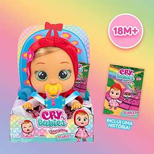 Bebés Llorones Storyland Scarlet Muñeca interactiva Que Llora, Ropa + Accesorios