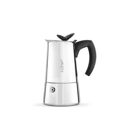 Bialetti Musa, Cafetera, Acero inoxidable, 2 Tazas