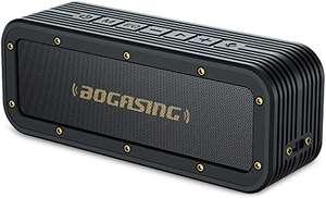 BOGASING Altavoz Bluetooth 40W IPX7 Impermeable