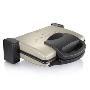 Bosch TFB3302V - Plancha y grill de 1800 W, Color Gris y negro