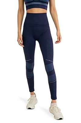 C&A Leggings para mujer, Slim Liso, azul oscuro, S