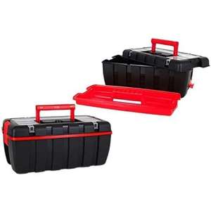 Caja de herramientas con bandeja 18.0 x 39.4 x 21.2