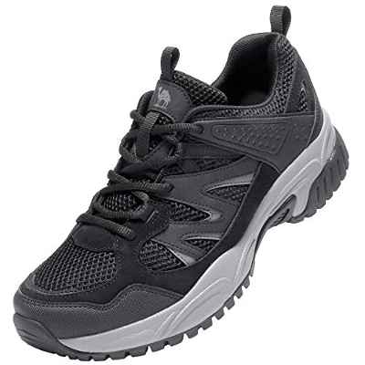 Calzado de Senderismo para Hombre Calzado de Trekking Transpirable Calzado Ligero de Exterior Calzado Deportivo cómodo Antideslizante Calzado de Escalada