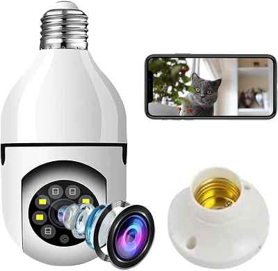 Cámara de monitoreo Bombillas Wi-Fi