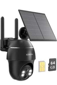 Cámara de vigilancia SIN WIFI, FUNCIONA CON TARJETA SIM