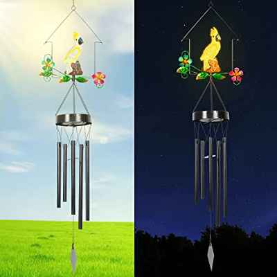 Campana solar para exterior decorativa