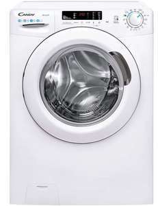 Candy Smart CS 14102DE/1-S, Lavadora 10 KG, 1400 RPM, Tecnología NFC, Asistente de Voz, 15 Ciclos