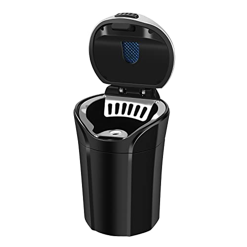 Cenicero portátil para coche con encendedor