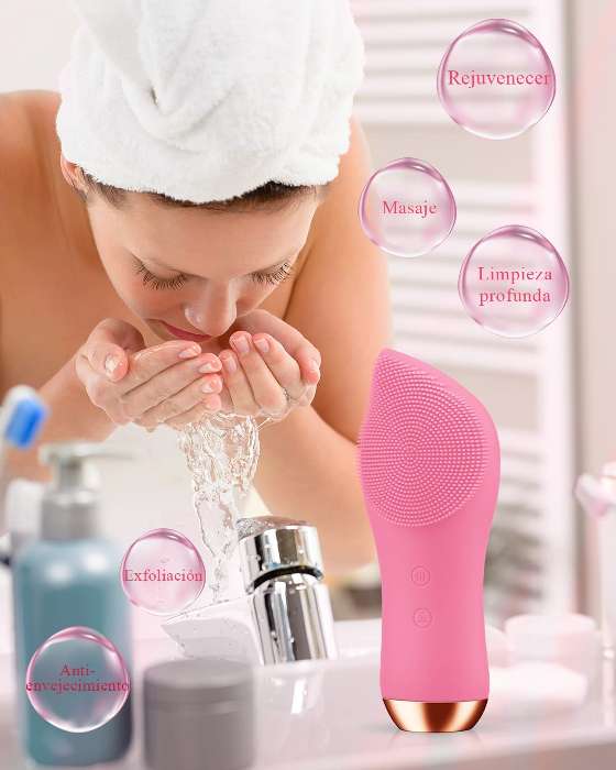 Cepillo de limpieza facial 2 en 1