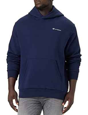Champion Eco Future Fleece Sudadera con Capucha, Azul (Marino), S para Hombre