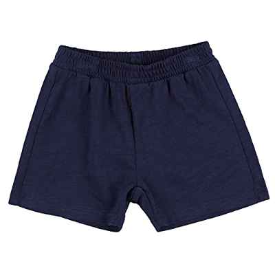 Charanga GISTOSA Pantalones Cortos Informales, Marino, 6-9 Unisex bebé