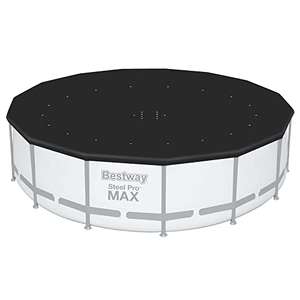 Cobertor Para Piscina Estructura Metálica 457 cm.