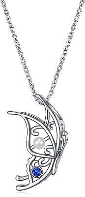 Colgante Mariposa de Plata de Ley 925 hipoalergénica 