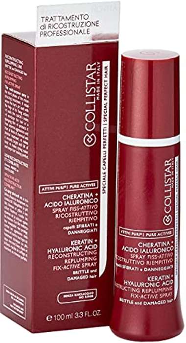 Collistar Spray Rellenador, Cabello liso, con cuerpo y luminoso