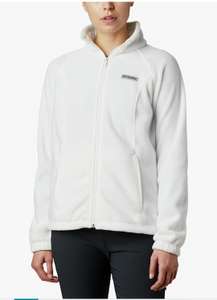 Columbia Benton Springs-Chaqueta de Forro Polar Suave con Cremallera Completa Mujeres