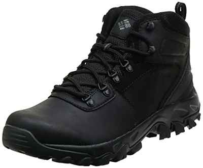 Columbia Newton Ridge Plus II Botas impermeables para Hombre, Negro (Black, Black), 43 EU